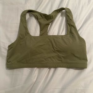 Balance / vitality green sports bra